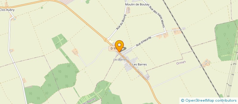 localisation de l'entreprise MADAME MARIA DE OLIVEIRA GOMES à BOULAY-LES-BARRES