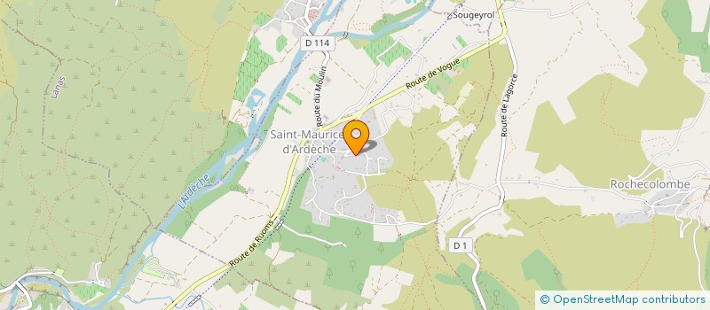 localisation de l'entreprise MADAME MARIA DE SOUSA  SAINT-MAURICE-D'ARDECHE