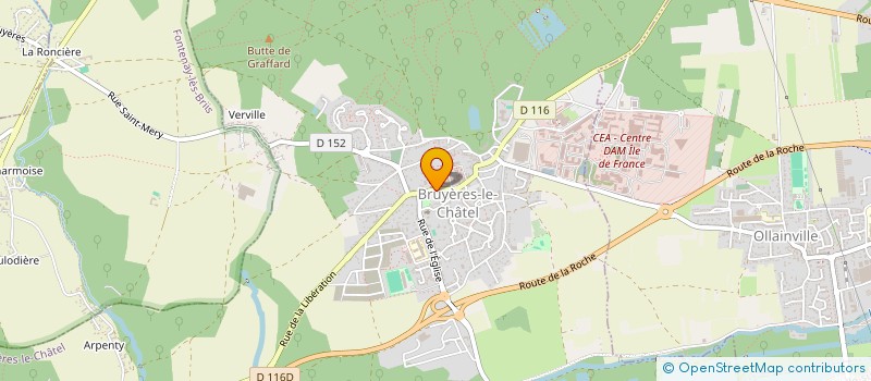 localisation de l'entreprise MADAME MARIA DE SOUSA CARDOSO  BRUYERES-LE-CHATEL