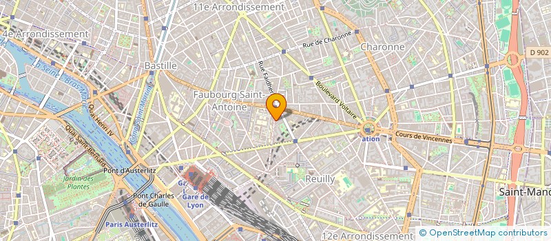 localisation de l'entreprise MADAME MARIA DE SOUZA  PARIS