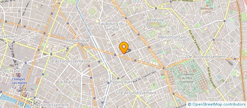 localisation de l'entreprise MADAME MARIA DE SOUZA NOGUEIRA  PARIS