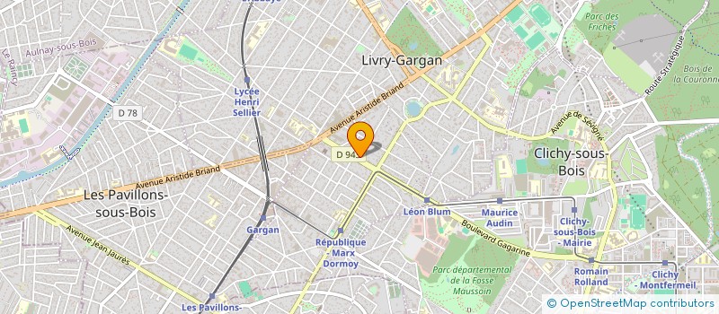 localisation de l'entreprise MADAME MARIA DEL CARMEN ANGELONI SANCHEZ  LIVRY-GARGAN