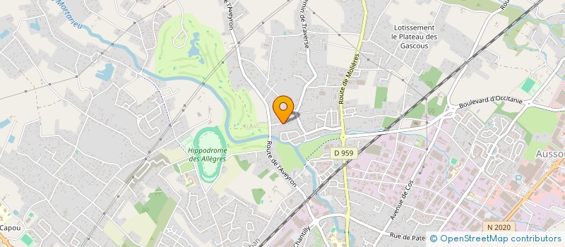 localisation de l'entreprise MADAME MARIA DEL CARMEN GOMES  MONTAUBAN