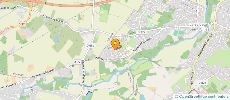 localisation de l'entreprise MADAME MARIA DEL CARMEN LOPEZ NAVARRO  LA SALVETAT-SAINT-GILLES