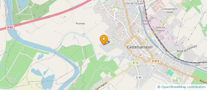 localisation de l'entreprise MADAME MARIA DEL CARMEN SERRANO MONTANO  CASTELSARRASIN