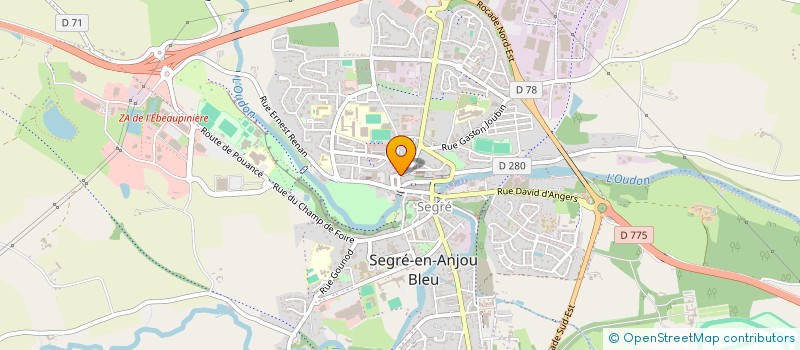 localisation de l'entreprise MADAME MARIA DEL MAR CASADO à ANGERS