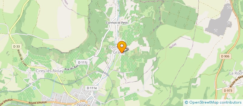 localisation de l'entreprise MADAME MARIA DEL MAR MELLA LORA  CORMOT-VAUCHIGNON