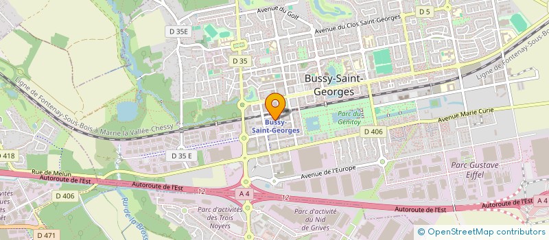 localisation de l'entreprise MADAME MARIA DEL MAR MOYA REYES  BUSSY-SAINT-GEORGES