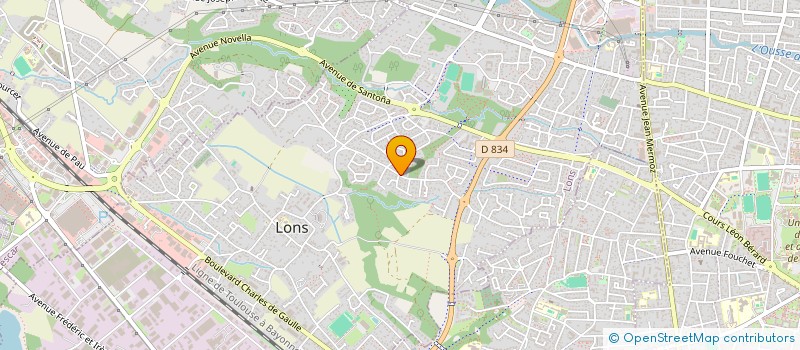 localisation de l'entreprise MADAME MARIA DEL ROCIO MORALES à LONS