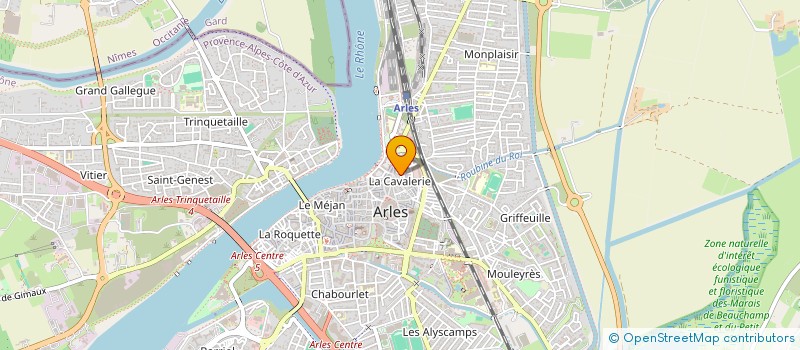 localisation de l'entreprise MADAME MARIA DEL ROSARIO ALONSO à ARLES