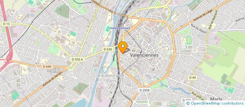 localisation de l'entreprise MADAME MARIA DEL ROSARIO MARTINEZ RIVERA à VALENCIENNES
