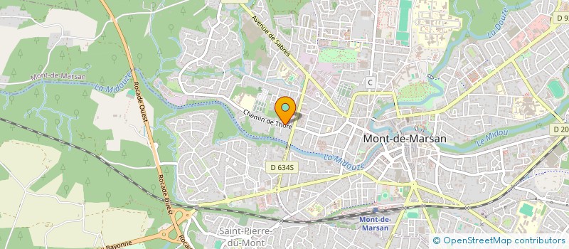 localisation de l'entreprise MADAME MARIA DELGADO  MONT-DE-MARSAN