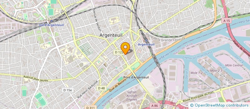 localisation de l'entreprise MADAME MARIA DESOUSA ANTONIO  ARGENTEUIL