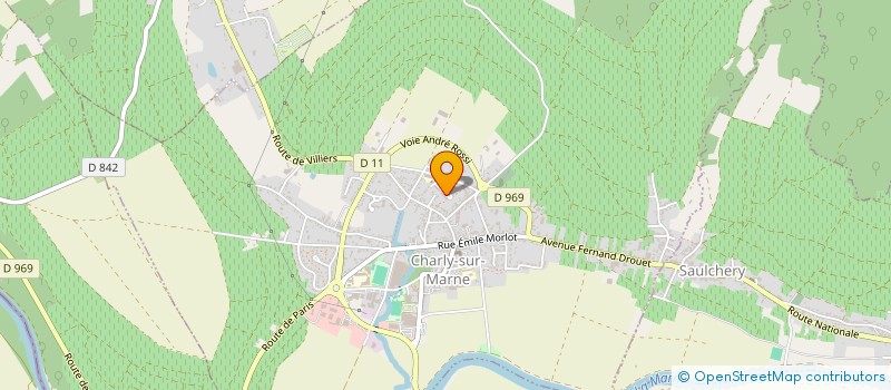 localisation de l'entreprise MADAME MARIA DIAS à CHARLY-SUR-MARNE