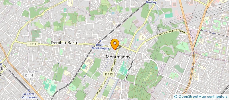 localisation de l'entreprise MADAME MARIA DIAS  MONTMAGNY