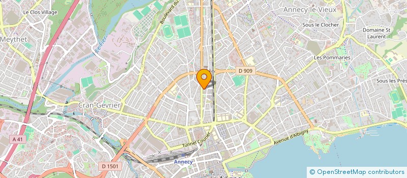 localisation de l'entreprise MADAME MARIA DIAZ COLLADO à ANNECY