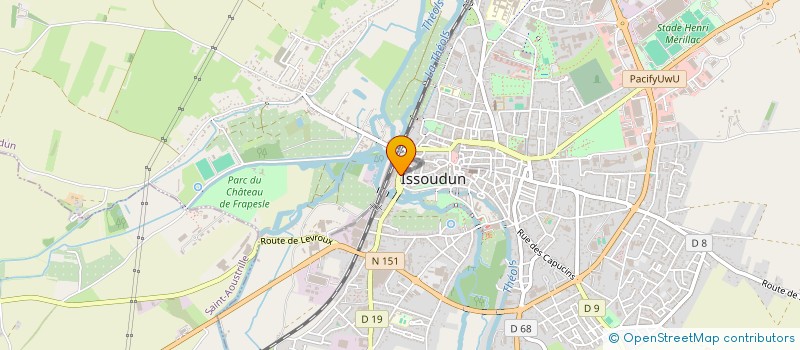 localisation de l'entreprise MADAME MARIA DIDOMENICO à ISSOUDUN