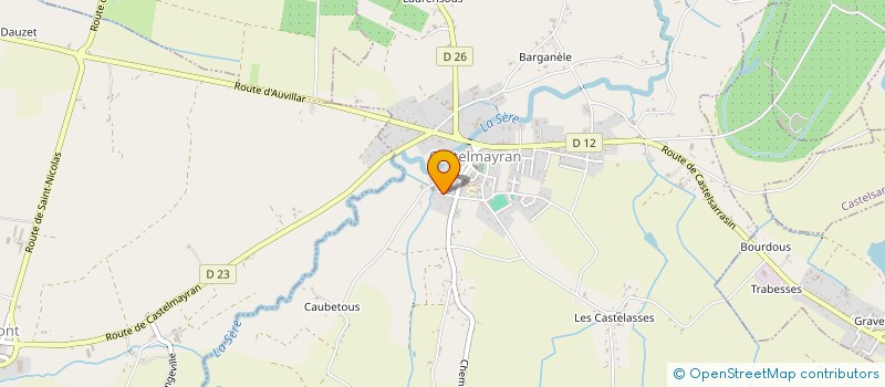 localisation de l'entreprise MADAME MARIA DO ROSARIO SA CANDIDO  CASTELMAYRAN