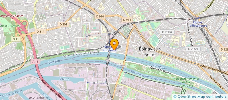localisation de l'entreprise MADAME MARIA DODON à EPINAY-SUR-SEINE