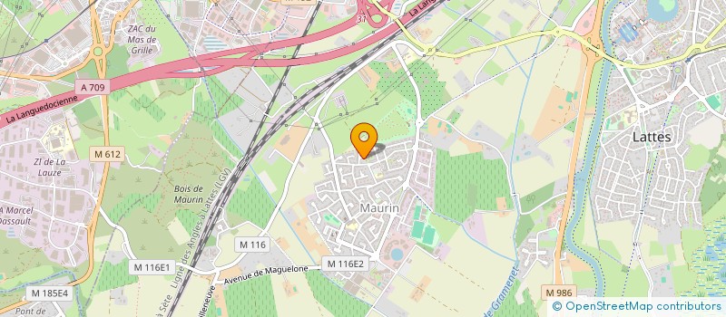 localisation de l'entreprise MADAME MARIA DOLORES NAVARRO  LATTES