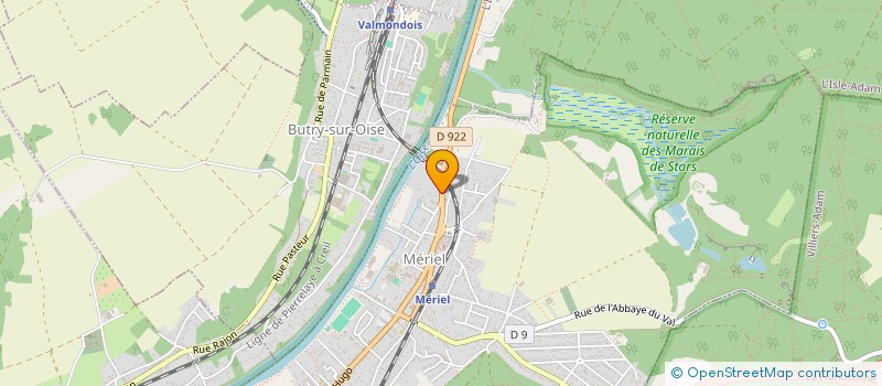 localisation de l'entreprise MADAME MARIA DOMINGUES  MERIEL