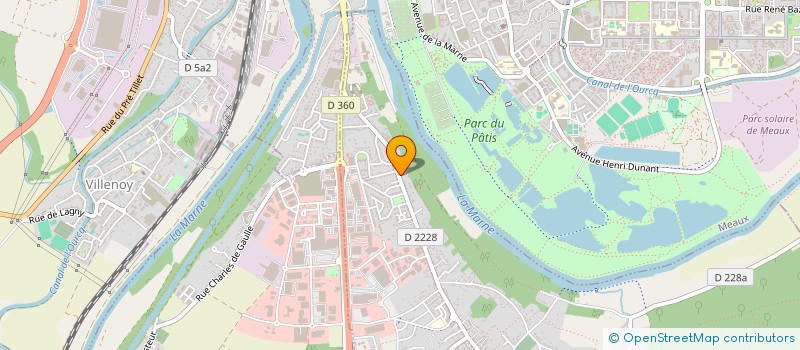 localisation de l'entreprise MADAME MARIA DORA ROCHA ALVES  NANTEUIL-LES-MEAUX