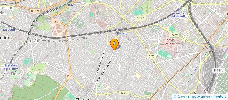 localisation de l'entreprise MADAME MARIA DORRIOTS à CLAMART
