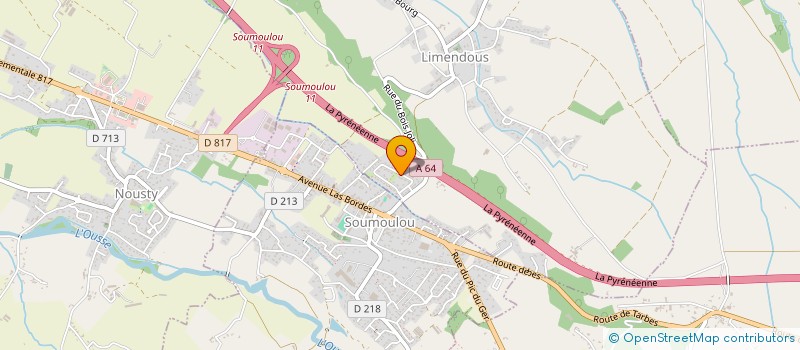 localisation de l'entreprise MADAME MARIA DOS ANJOS DA COSTA LOPES TAVARES  LIMENDOUS