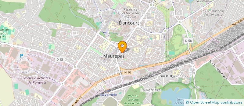 localisation de l'entreprise MADAME MARIA DOS ANJOS SA MARTINS  MAUREPAS