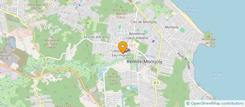 localisation de l'entreprise MADAME MARIA DOS SANTO QUARESMA à REMIRE-MONTJOLY