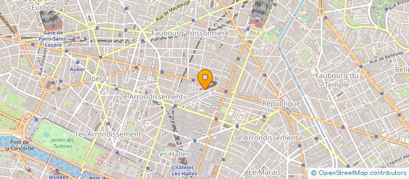 localisation de l'entreprise MADAME MARIA DOS SANTOS GOMES à PARIS