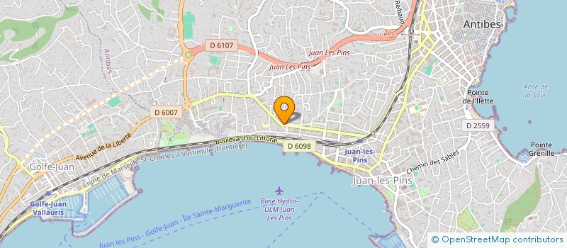 localisation de l'entreprise MADAME MARIA DOS SANTOS MENDEZ à ANTIBES