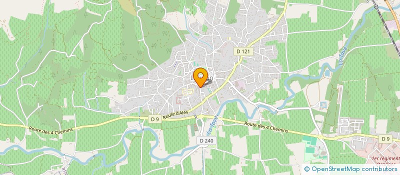 localisation de l'entreprise MADAME MARIA DOS SANTOS VILA CHA ESTEVES  LAUDUN-L'ARDOISE