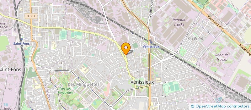 localisation de l'entreprise MADAME MARIA DUMITRU  VENISSIEUX