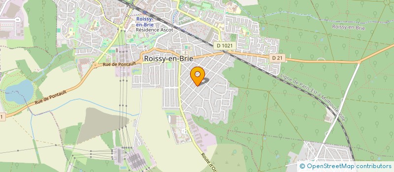 localisation de l'entreprise MADAME MARIA DUNCA  ROISSY-EN-BRIE