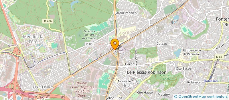 localisation de l'entreprise MADAME MARIA DYREK à CLAMART