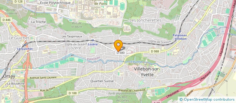 localisation de l'entreprise MADAME MARIA ECHEVERRIA RODRIGUEZ à PALAISEAU