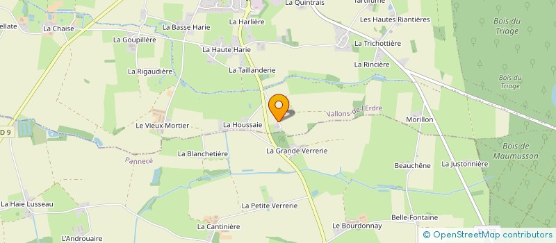 localisation de l'entreprise MADAME MARIA EL MAZOUNI  VALLONS-DE-L'ERDRE