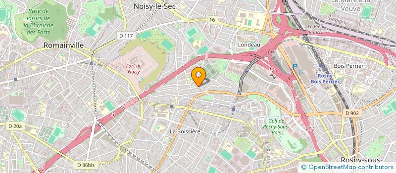 localisation de l'entreprise MADAME MARIA-ELENA GONZALEZ à NOISY-LE-SEC