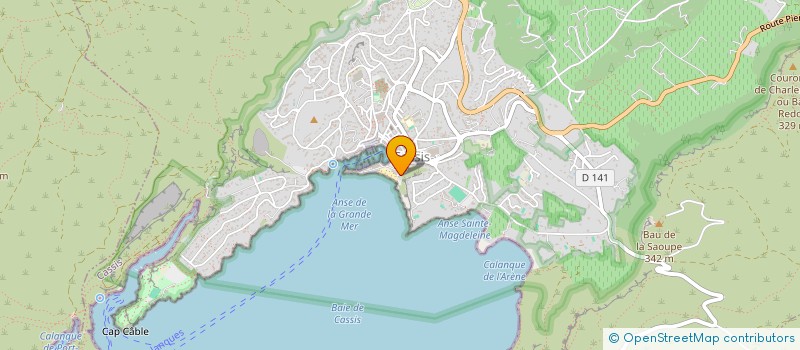 localisation de l'entreprise MADAME MARIA ELINA ANTON GARCIA  CASSIS