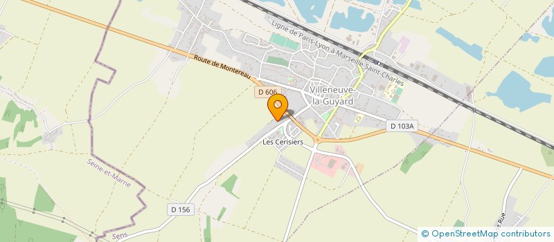 localisation de l'entreprise MADAME MARIA ELIZABETH D'HERRIPON  VILLEBLEVIN