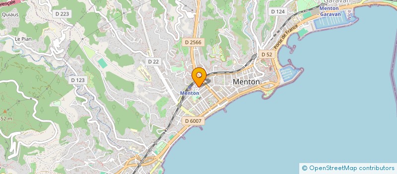 localisation de l'entreprise MADAME MARIA-EMANULA LUCACI à MENTON