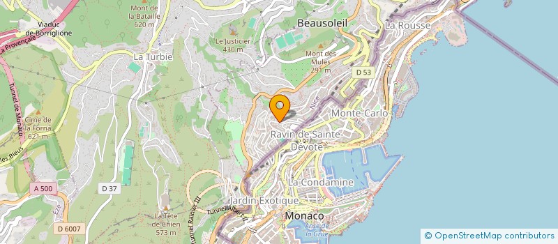 localisation de l'entreprise MADAME MARIA ESPOSTO  BEAUSOLEIL