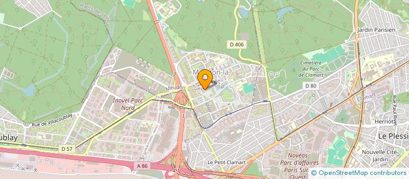 localisation de l'entreprise MADAME MARIA ESTEVES  MEUDON