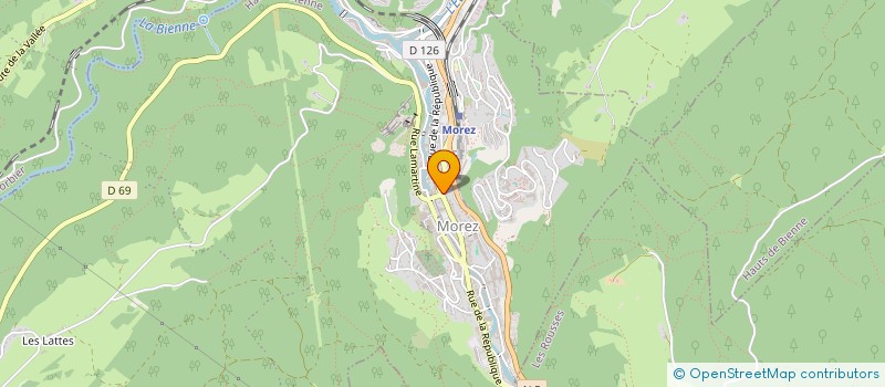 localisation de l'entreprise MADAME MARIA FABIAN  HAUTS DE BIENNE