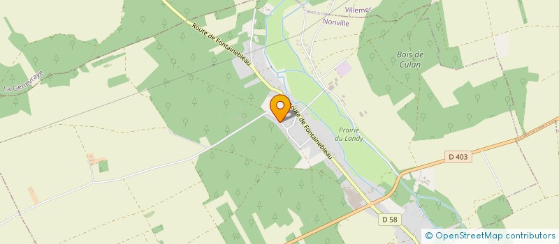 localisation de l'entreprise MADAME MARIA FABIANA PACHECO PERDOMO  NONVILLE