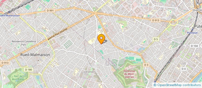 localisation de l'entreprise MADAME MARIA FAHHAM à NANTERRE