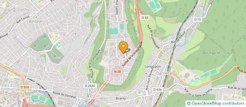 localisation de l'entreprise MADAME MARIA FARIAS DE OLIVEIRA à ROUEN