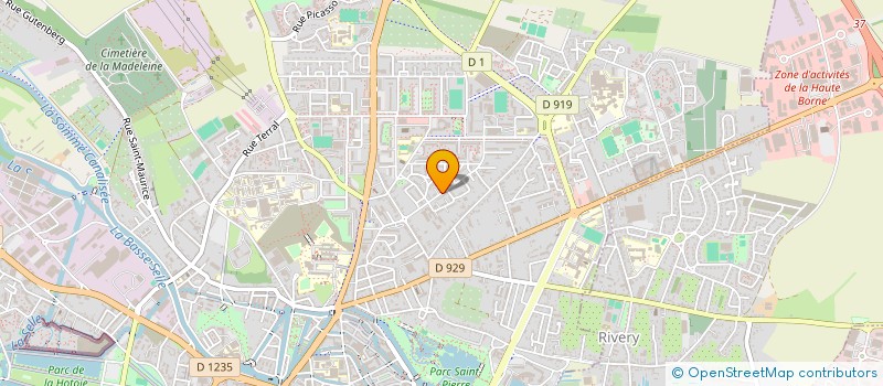 localisation de l'entreprise MADAME MARIA FARINHA  AMIENS