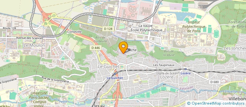 localisation de l'entreprise MADAME MARIA-FATIMA FERNANDES à PALAISEAU